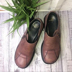 Dansko washedout redial brown mules. Size 42